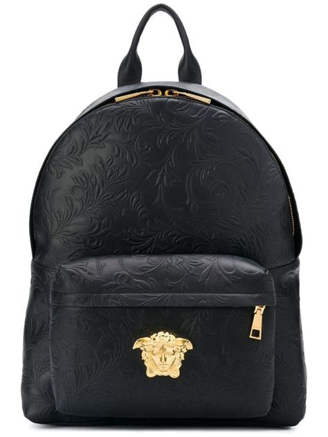 versace embossed medusa backpack|Versace Medusa bag sale.